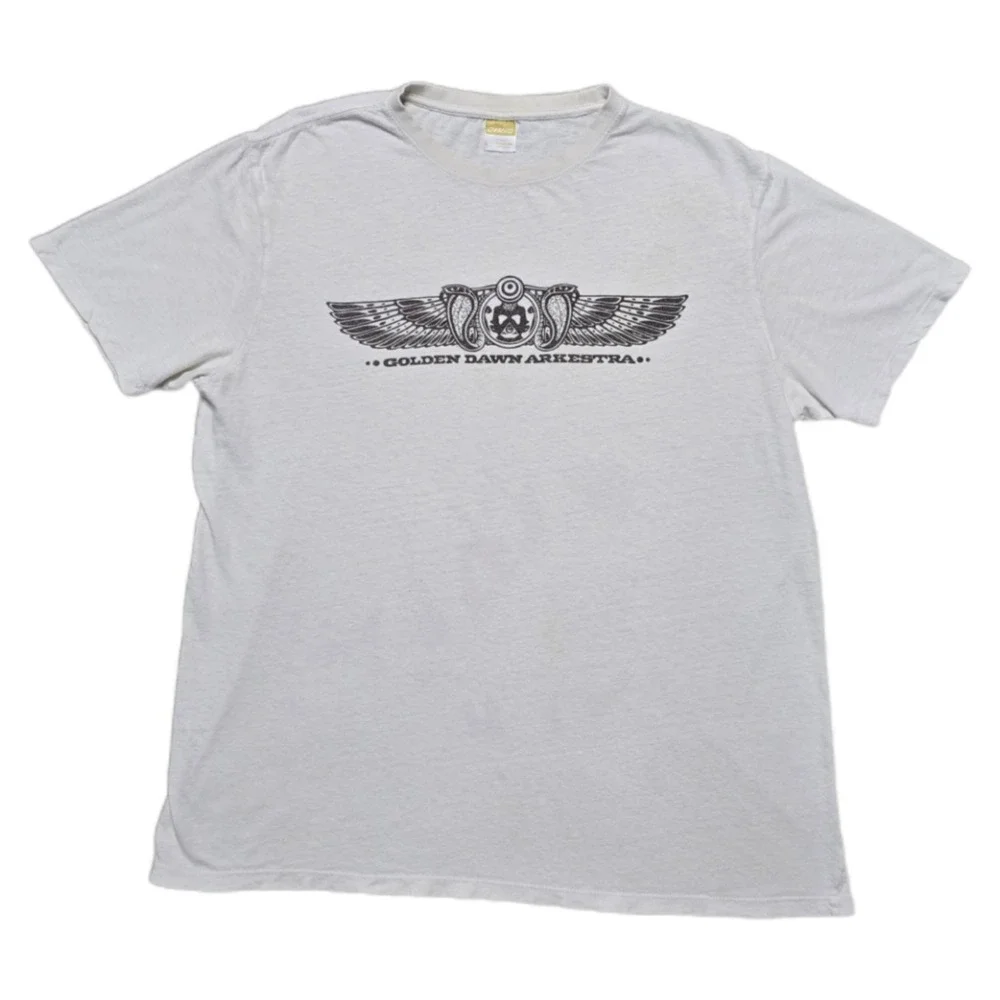 Golden Dawn Arkestra Band T-Shirt Avant-garde‎ Funkadelic Sun Ra Y2K Hemp Blend
